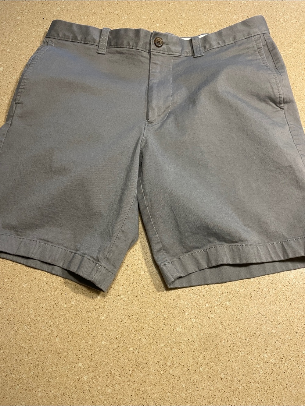 J. Crew Men's Slate Gray Cotton Chino Shorts